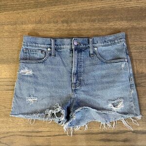 Madewell The Perfect Jean Short-Size 31